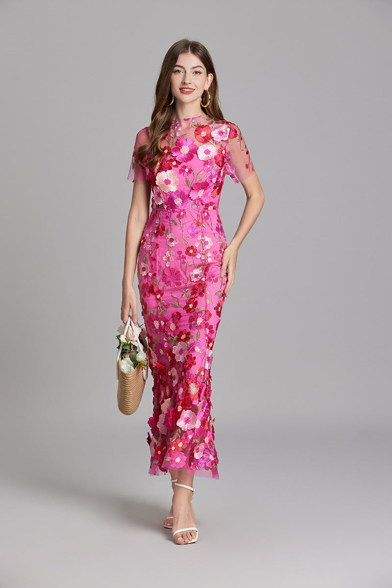 Maxi Jurk met Bloemenprint voor Dames – Elegante Zomerjurk met Floral Design