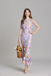 Maxi Jurk met Bloemenprint voor Dames – Elegante Zomerjurk met Floral Design