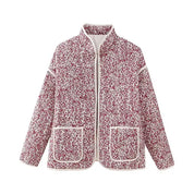 Damesjas met Bloemenprint – Trendy Voorjaarsjas