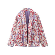 Damesjas met Bloemenprint – Trendy Voorjaarsjas