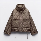 Dea Studios Gewatteerd Jack met Opstaande Kraag