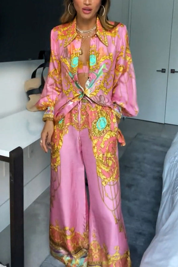 Zijden Loungewear Set voor Dames – Luxe Comfortabele Satijnen Lounge Set