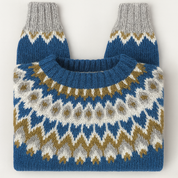 Retro Gebreide Damestrui – Zachte Vintage Look