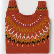 Retro Gebreide Damestrui – Zachte Vintage Look