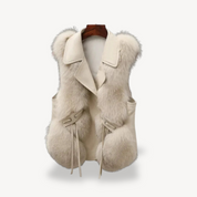 Dames Vest met Bont – Warme Faux Fur Bodywarmer