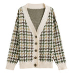 Houndstooth Cardigan
