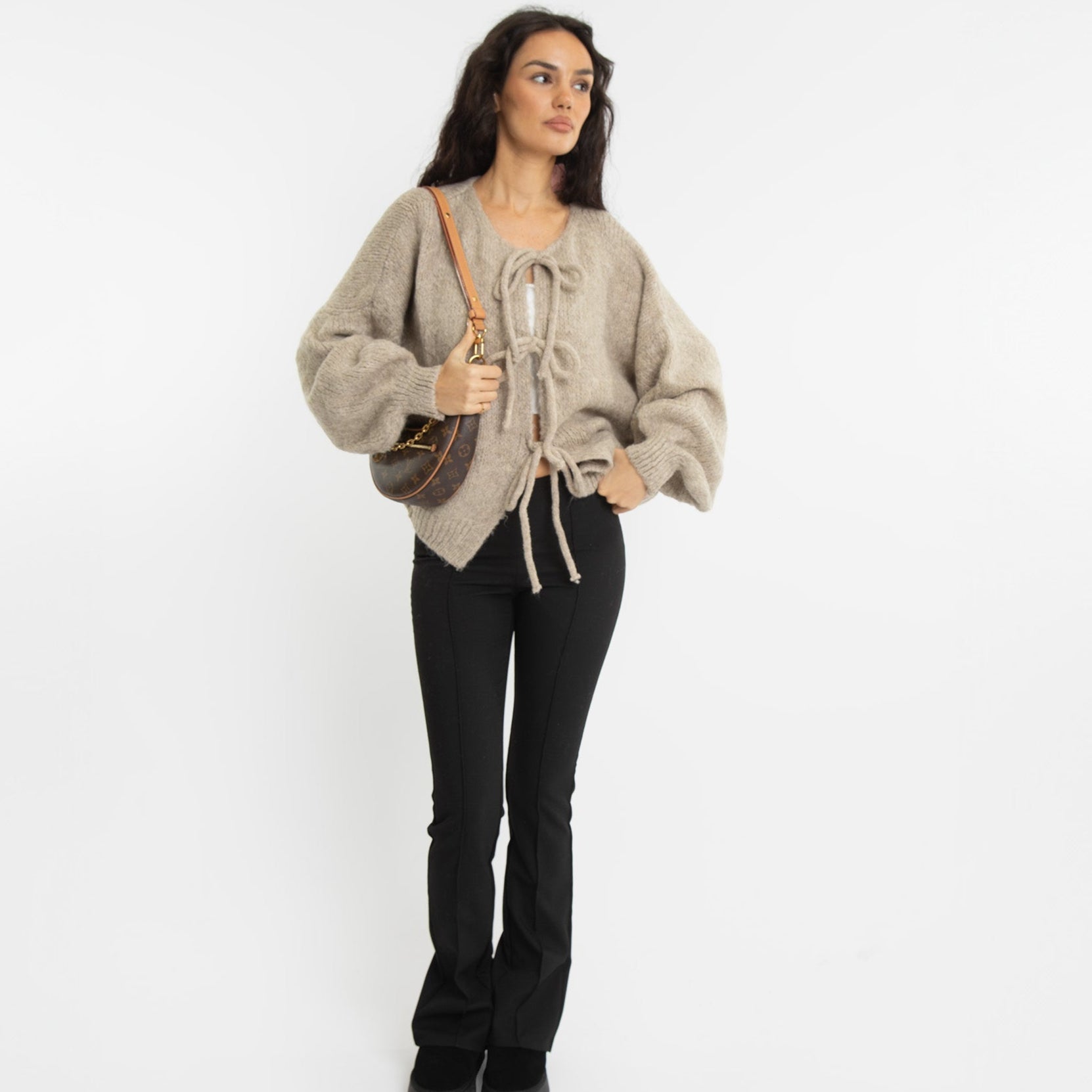 Gebreide Cardigan met Lusje