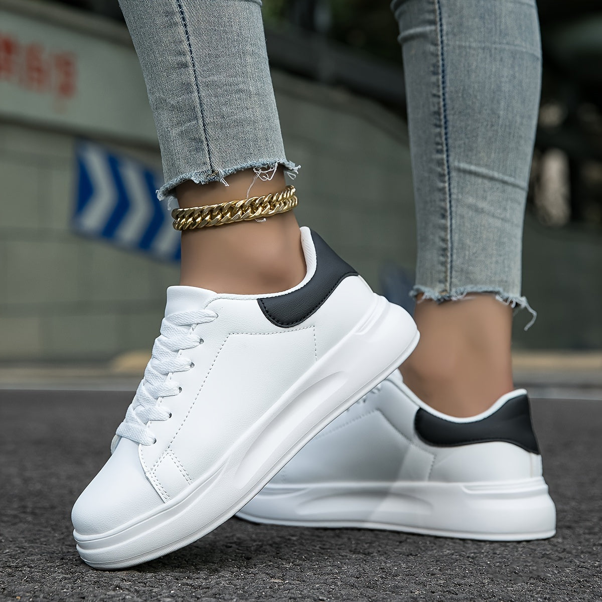 Witte Sneakers voor Dames – Comfortabele Tijdloze Sportsneakers voor Dagelijks Gebruik