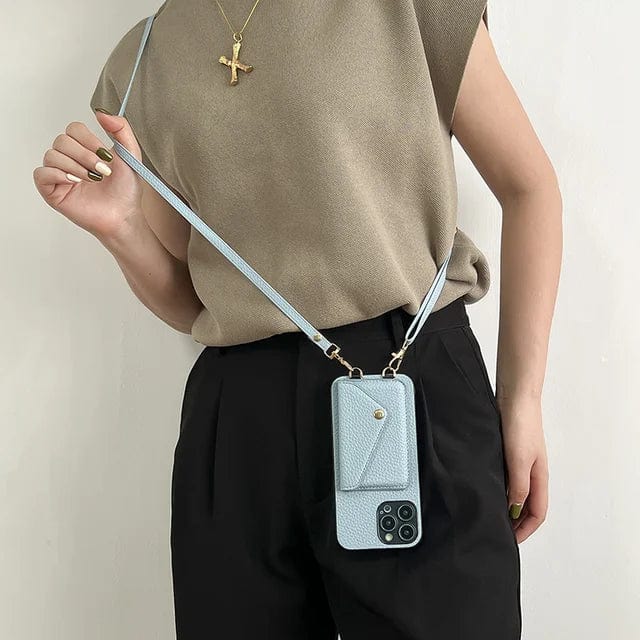 Kunstleren Crossbody Telefoonhoes met Portemonnee