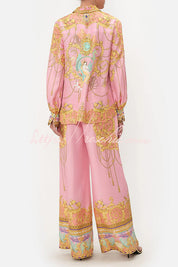 Zijden Loungewear Set voor Dames – Luxe Comfortabele Satijnen Lounge Set