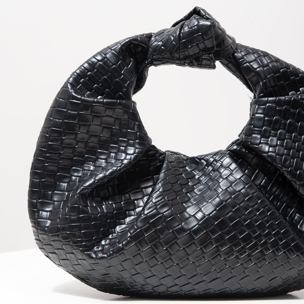 Dea Studios Bordeaux Croco Handtas - Tijdloos Design