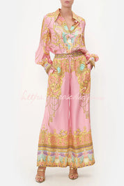 Zijden Loungewear Set voor Dames – Luxe Comfortabele Satijnen Lounge Set