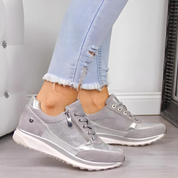 Caren Sneakers Dames – Ergonomische Sneakers met Houdingsondersteuning & Schokdemping