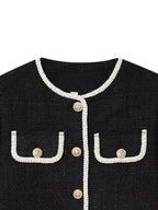 Dea Studios Korte Tweed Jas