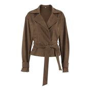 Suède-look Dames Jas – Warm & Zacht