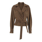 Dea Studios Suède-look Jas