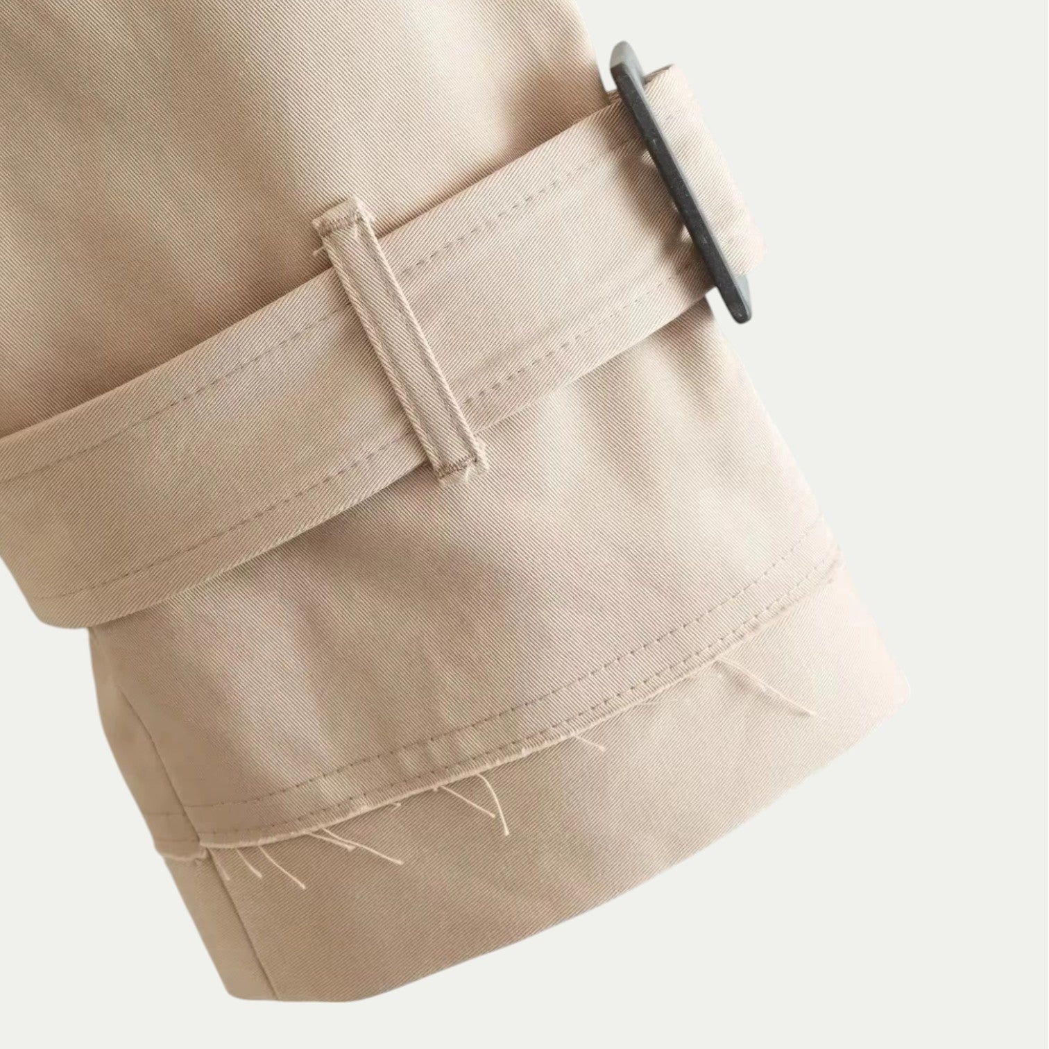 Mila – Eleganter Vintage Trenchcoat aus hochwertigem Stoff - Coat - Temala