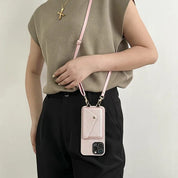 Kunstleren Crossbody Telefoonhoes met Portemonnee