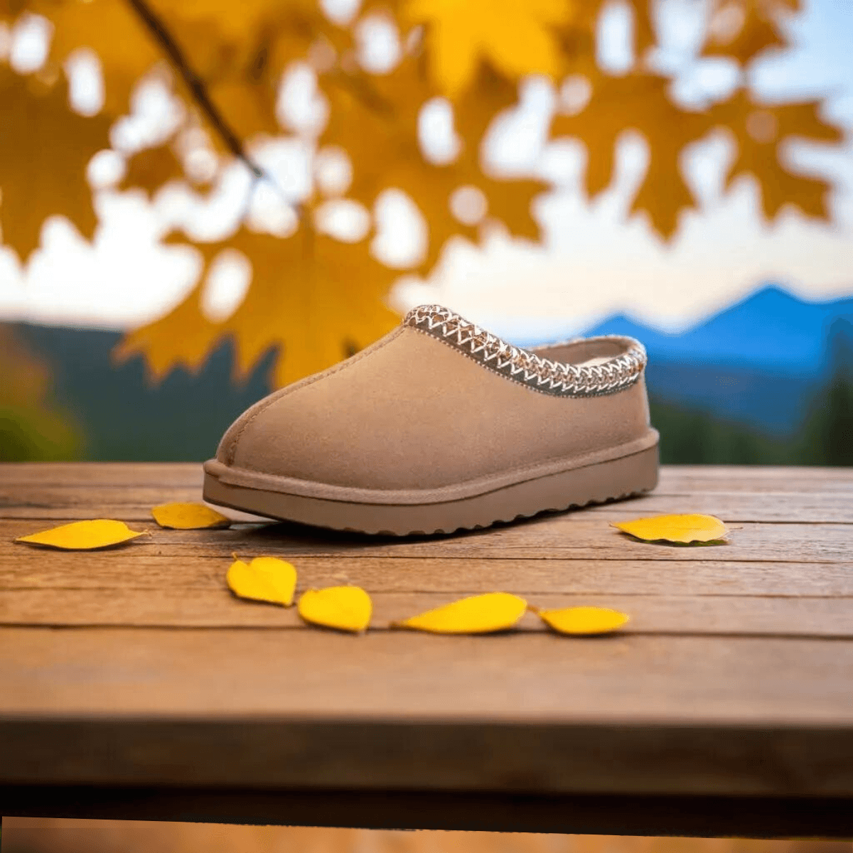 Luxe Suède-look Pantoffels met Fleece Voering