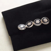 Dames Feestelijke Velvet Blazer met Satijnen Revers