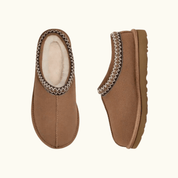 Luxe Suède-look Pantoffels met Fleece Voering