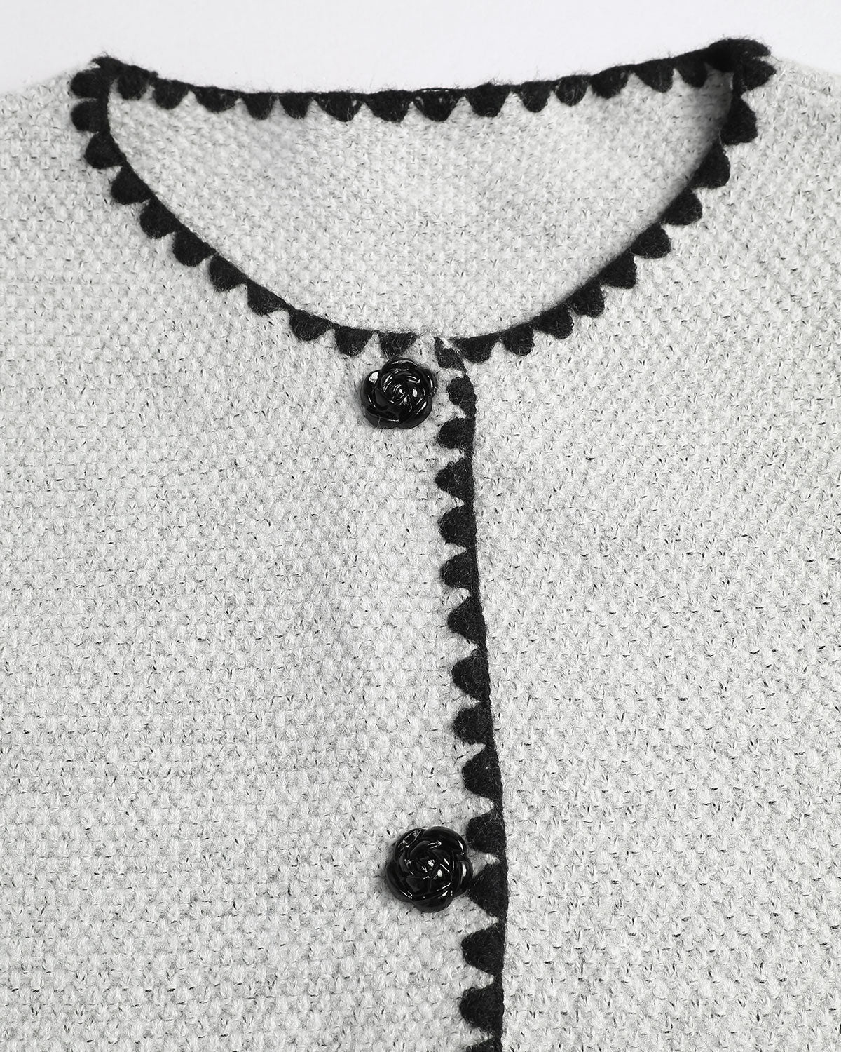 Women's Knitted Polyester Sweater Outerwear - RIHOAS