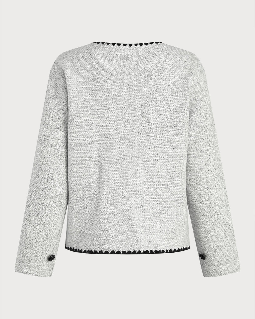 Women's Knitted Polyester Sweater Outerwear - RIHOAS