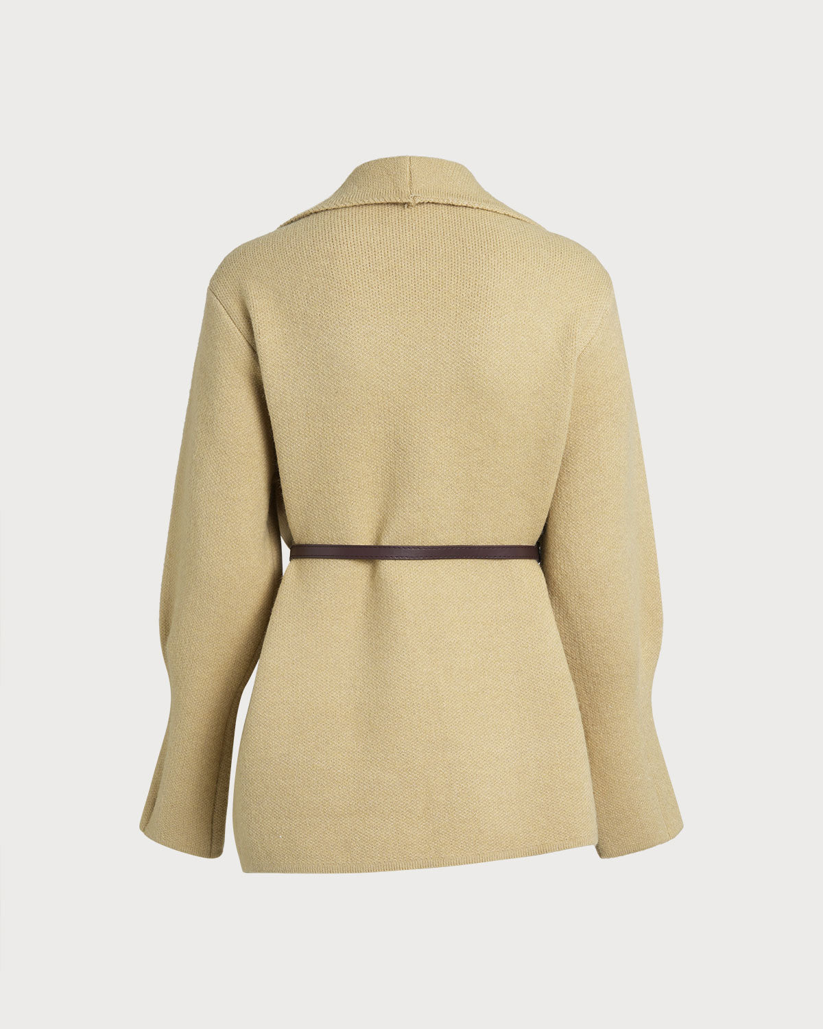 Women's Knitted Polyester Sweater Tops - RIHOAS