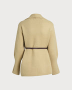 Women's Knitted Polyester Sweater Tops - RIHOAS